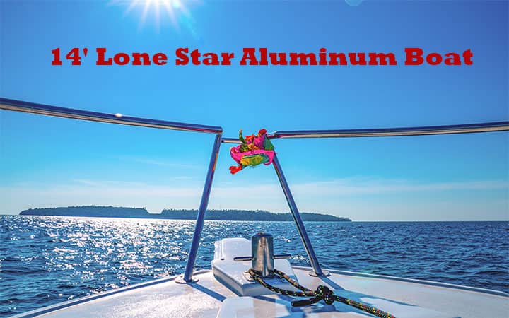 14' Lone Star Aluminum Boat